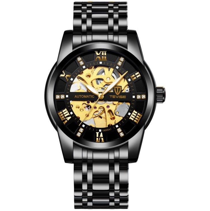 Men''s Fashion Watch Fashion Automatic Mechanical Watch Hollow Watch Watch Waterproof Men''s Watch - Oopsdadforgot.com
