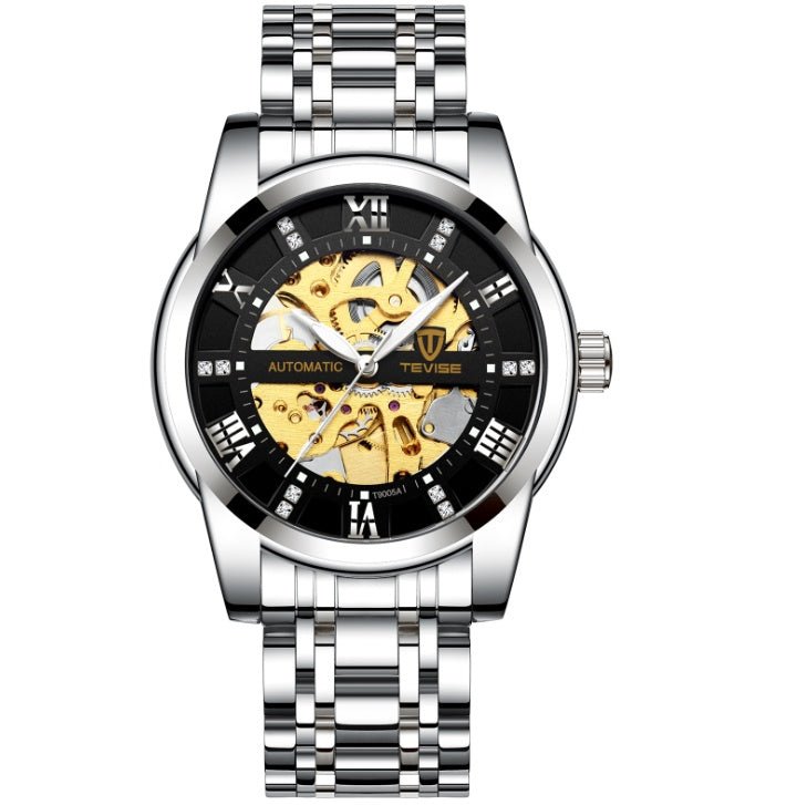 Men''s Fashion Watch Fashion Automatic Mechanical Watch Hollow Watch Watch Waterproof Men''s Watch - Oopsdadforgot.com