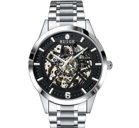 Men's Hollowed - Out Automatic Mechanical Watch - Oopsdadforgot.com