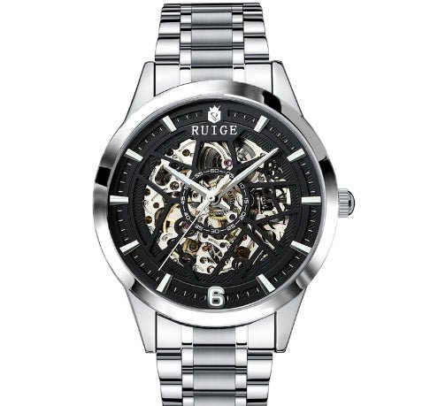 Men's Hollowed - Out Automatic Mechanical Watch - Oopsdadforgot.com