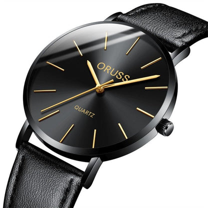 Men's Light Luxury Ultra - thin Belt Watch - Oopsdadforgot.com