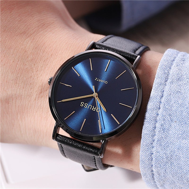 Men's Light Luxury Ultra - thin Belt Watch - Oopsdadforgot.com