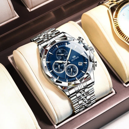 Mens Luminous Six - hand Personalized Watch Stylish And Eye - catching - Oopsdadforgot.com