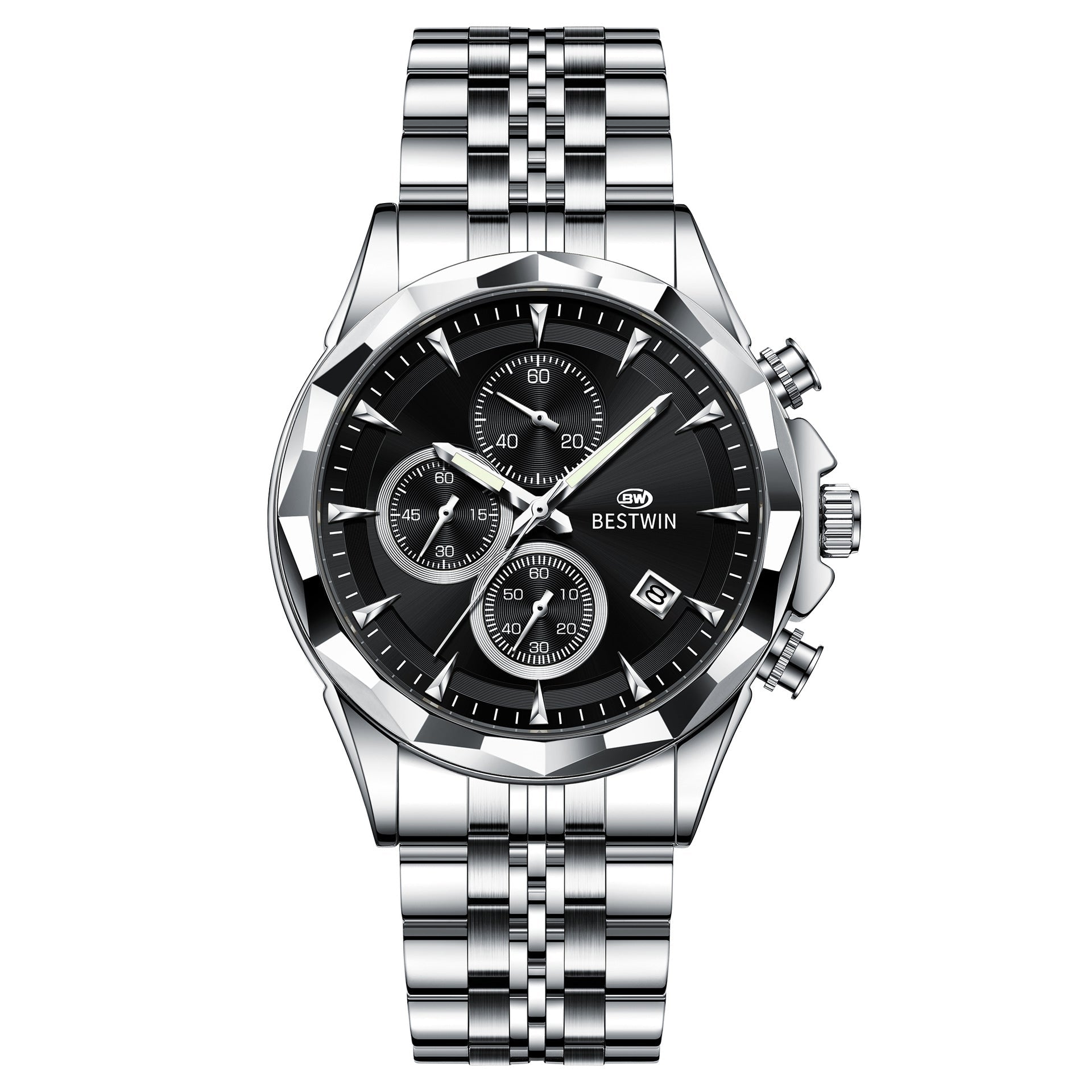 Mens Luminous Six - hand Personalized Watch Stylish And Eye - catching - Oopsdadforgot.com