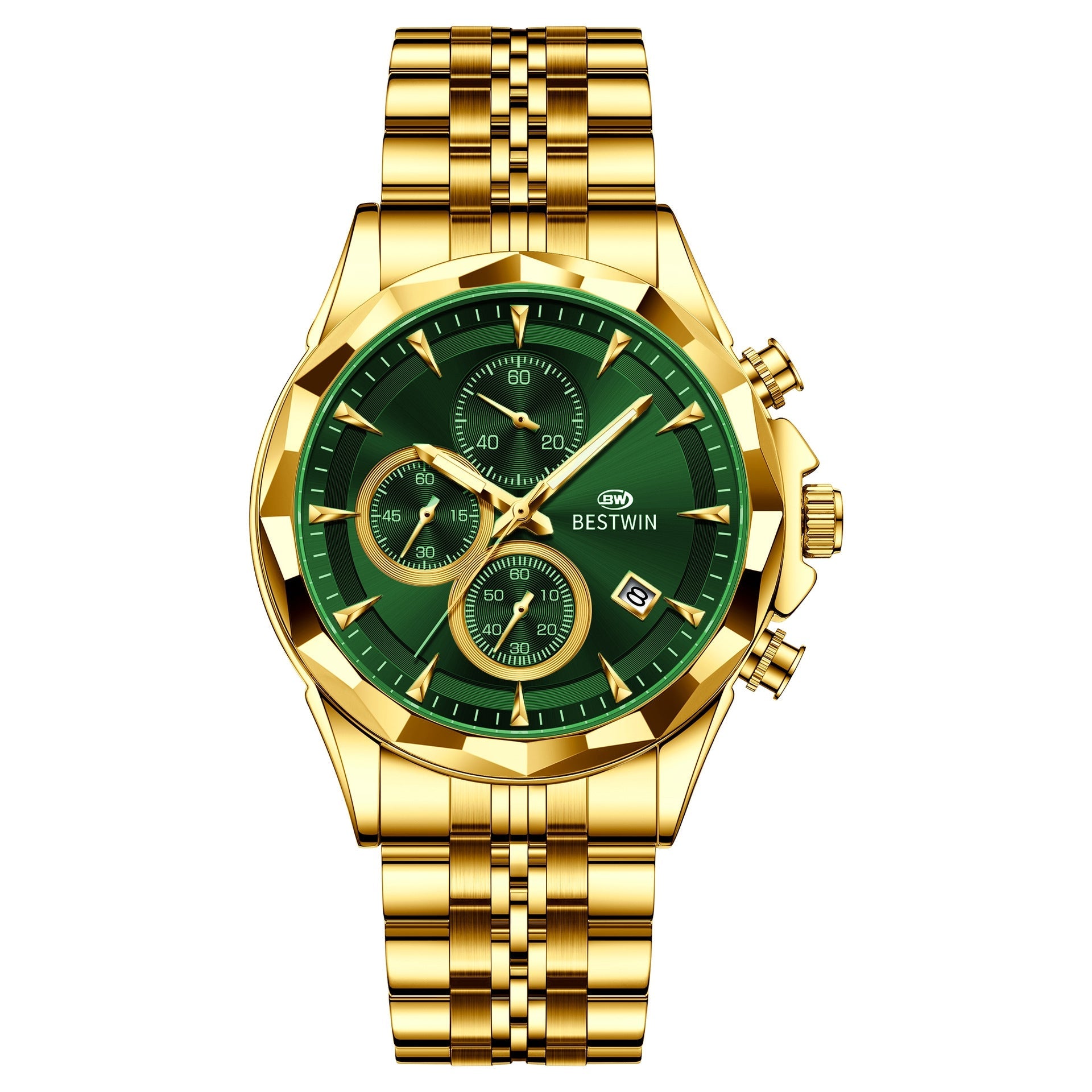 Mens Luminous Six - hand Personalized Watch Stylish And Eye - catching - Oopsdadforgot.com