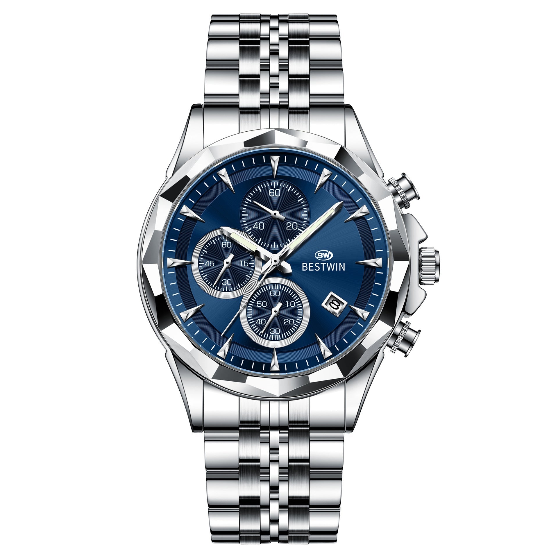 Mens Luminous Six - hand Personalized Watch Stylish And Eye - catching - Oopsdadforgot.com