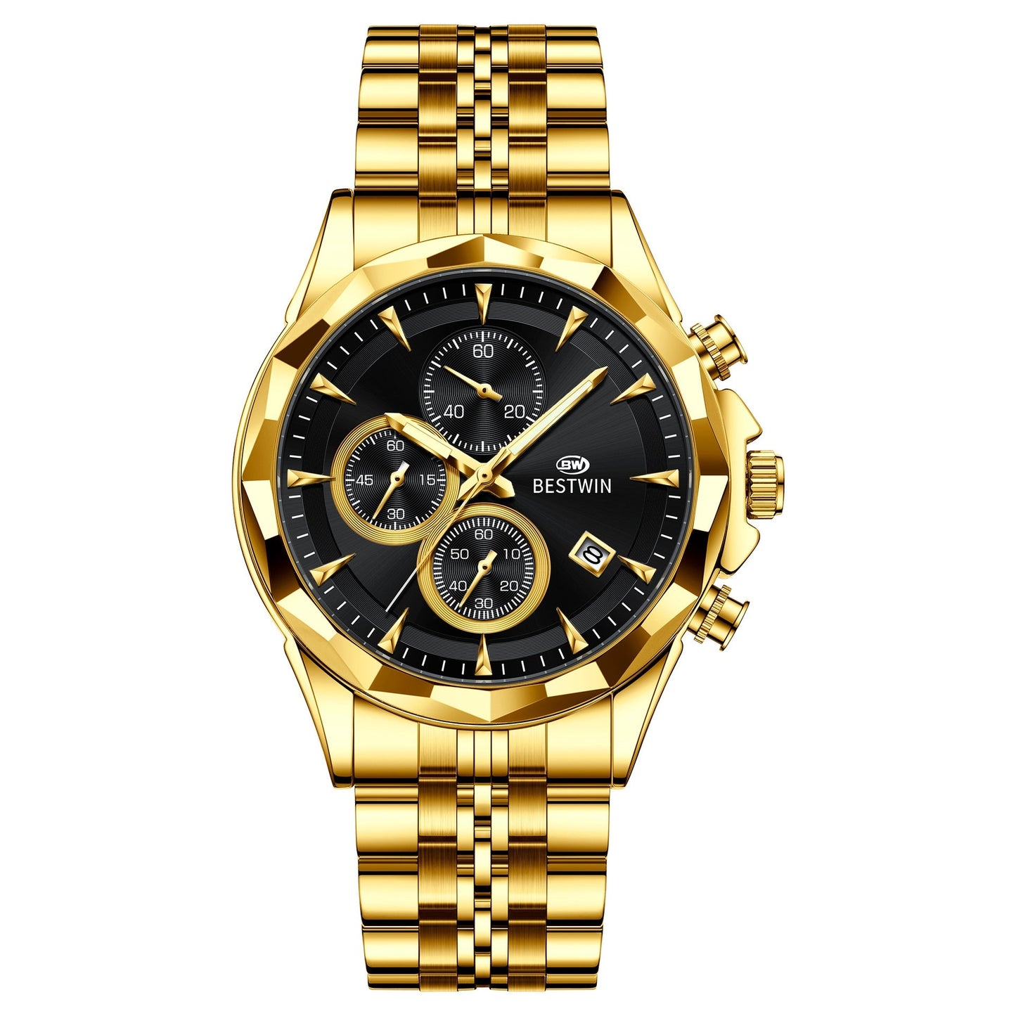 Mens Luminous Six - hand Personalized Watch Stylish And Eye - catching - Oopsdadforgot.com