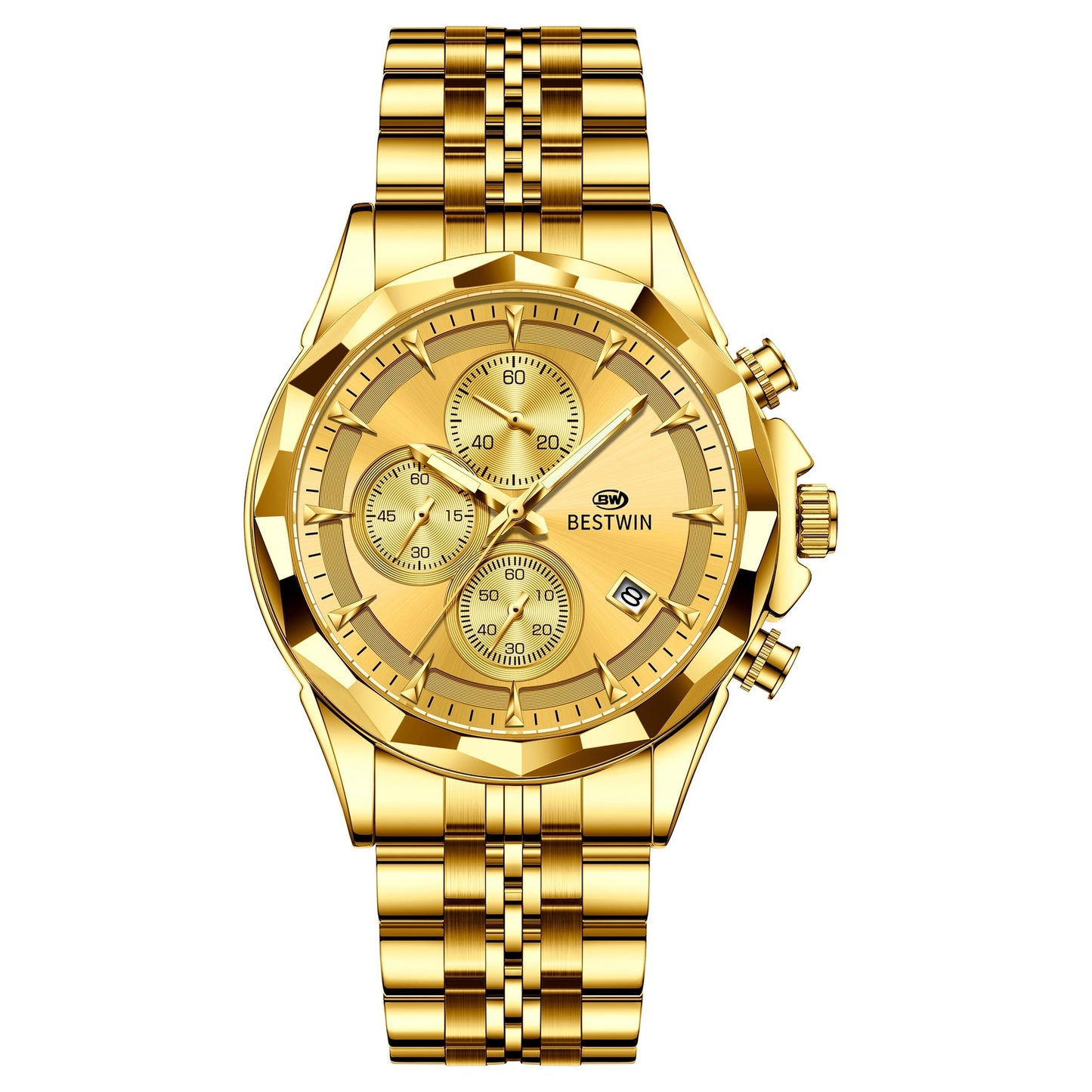 Mens Luminous Six - hand Personalized Watch Stylish And Eye - catching - Oopsdadforgot.com