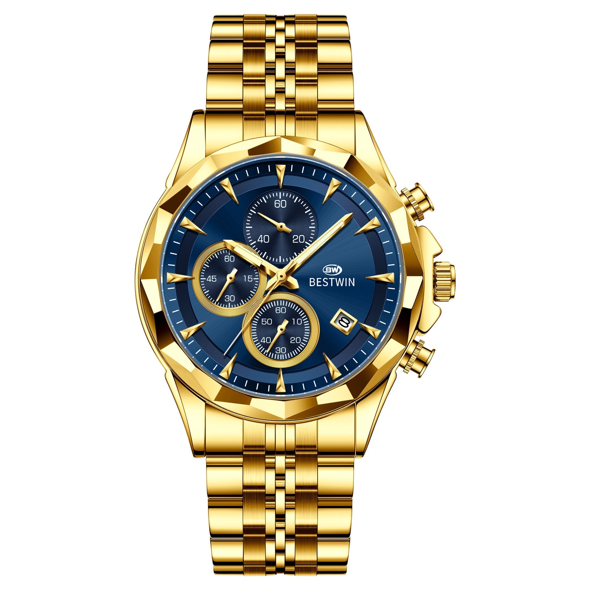 Mens Luminous Six - hand Personalized Watch Stylish And Eye - catching - Oopsdadforgot.com