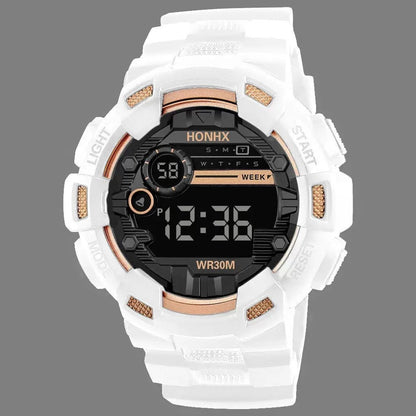 Mens Multi - Function, Water - Resistant Luminous Sports Electronic Watch - Oopsdadforgot.com