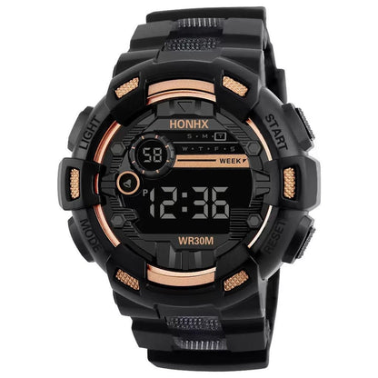 Mens Multi - Function, Water - Resistant Luminous Sports Electronic Watch - Oopsdadforgot.com