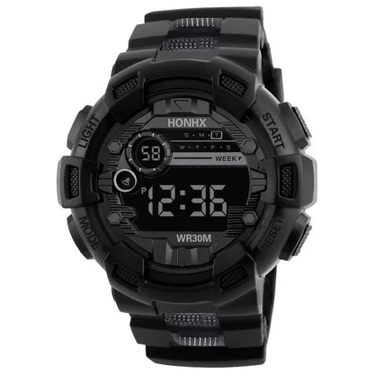 Mens Multi - Function, Water - Resistant Luminous Sports Electronic Watch - Oopsdadforgot.com