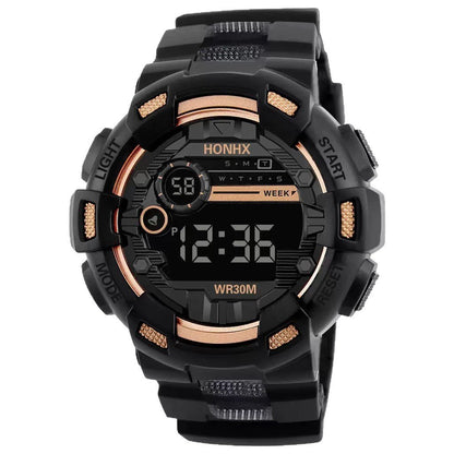 Mens Multi - Function, Water - Resistant Luminous Sports Electronic Watch - Oopsdadforgot.com