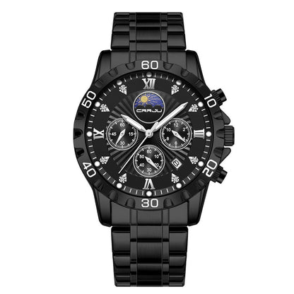 Men's Multifunctional Business Calendar Quartz Watch - Oopsdadforgot.com