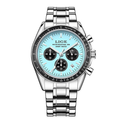 Mens Multifunctional Waterproof Calendar Luminous Quartz Watch - Oopsdadforgot.com
