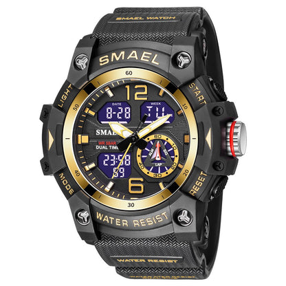 Mens Outdoor Transparent Watch With A Cool Dual - display Design - Oopsdadforgot.com