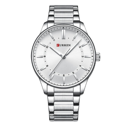 Mens Round Large - Dial Waterproof Watch - Oopsdadforgot.com
