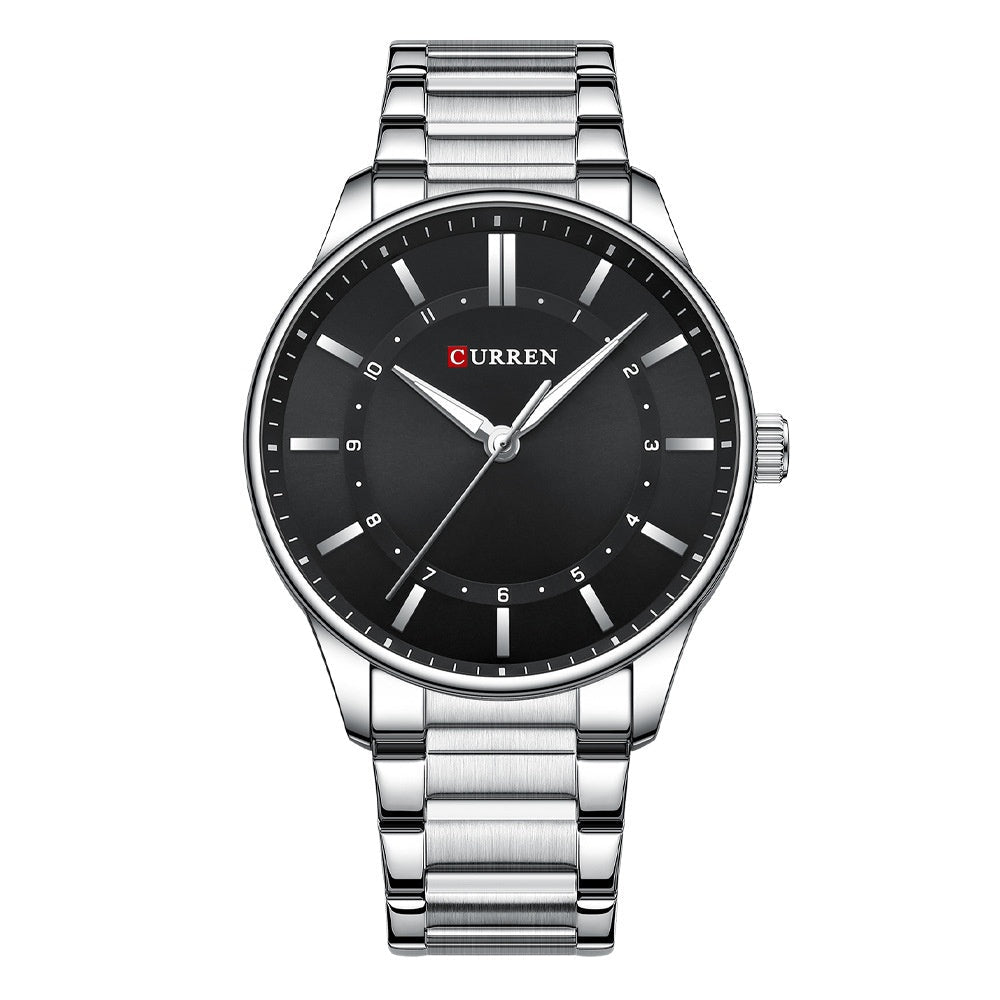 Mens Round Large - Dial Waterproof Watch - Oopsdadforgot.com