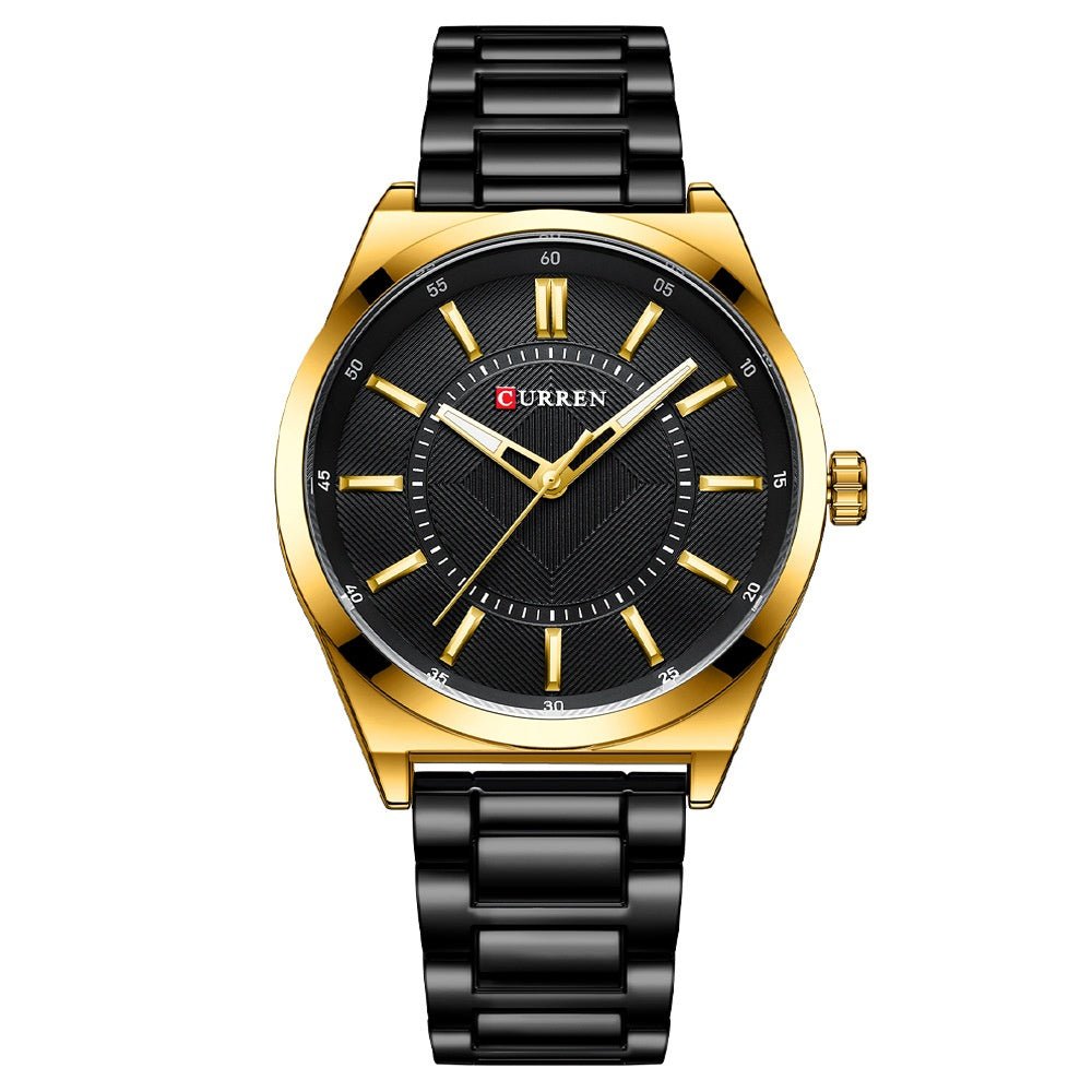 Mens Simple Business Waterproof Bar - Clasp Watch - Oopsdadforgot.com