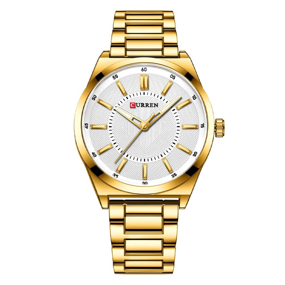 Mens Simple Business Waterproof Bar - Clasp Watch - Oopsdadforgot.com