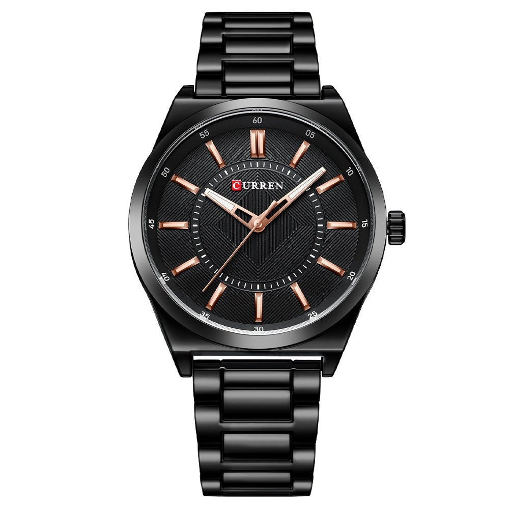 Mens Simple Business Waterproof Bar - Clasp Watch - Oopsdadforgot.com