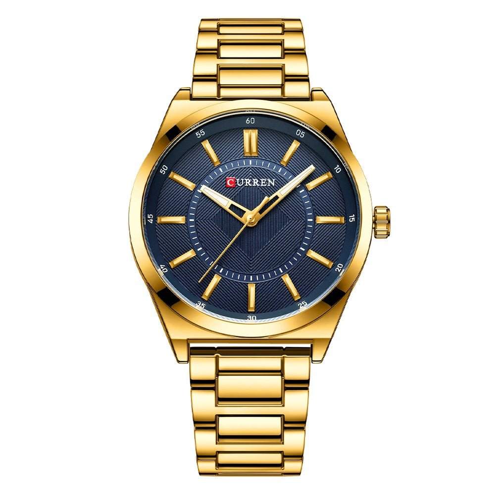 Mens Simple Business Waterproof Bar - Clasp Watch - Oopsdadforgot.com