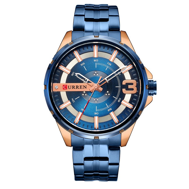Men's Simple Stainless Steel Business - Casual Watch - Oopsdadforgot.com