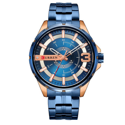 Men's Simple Stainless Steel Business - Casual Watch - Oopsdadforgot.com