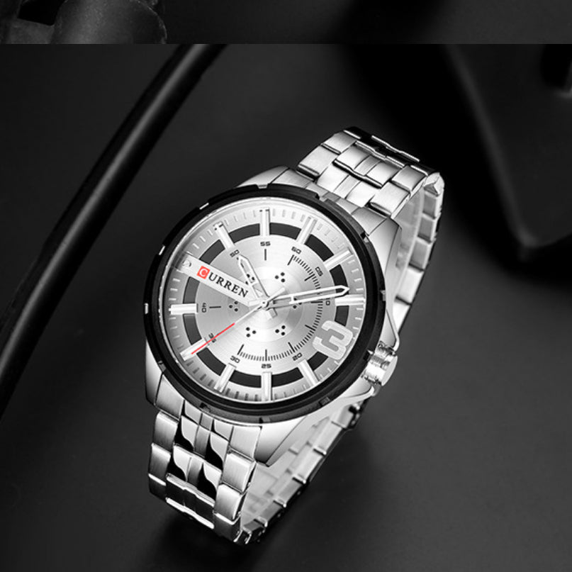 Men's Simple Stainless Steel Business - Casual Watch - Oopsdadforgot.com