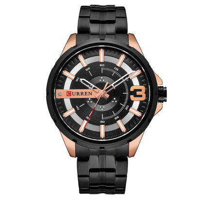 Men's Simple Stainless Steel Business - Casual Watch - Oopsdadforgot.com