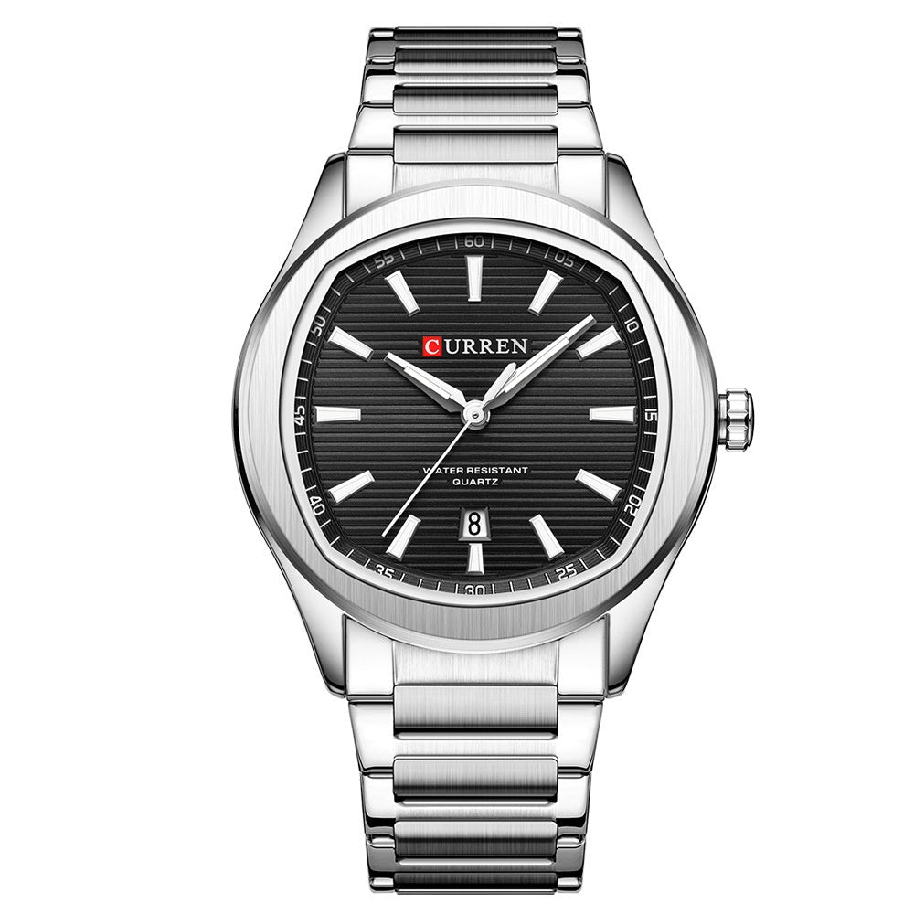 Mens Simple Waterproof Calendar Quartz Watch - Oopsdadforgot.com