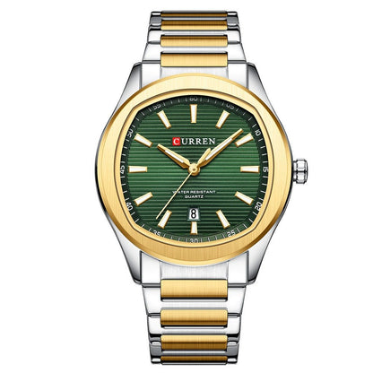 Mens Simple Waterproof Calendar Quartz Watch - Oopsdadforgot.com