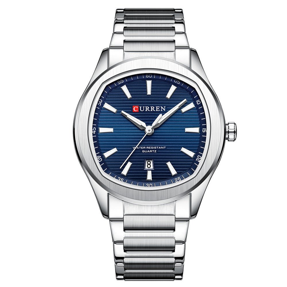 Mens Simple Waterproof Calendar Quartz Watch - Oopsdadforgot.com