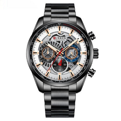 Men's Six - Hand Quartz Fashion Casual Watch - Oopsdadforgot.com