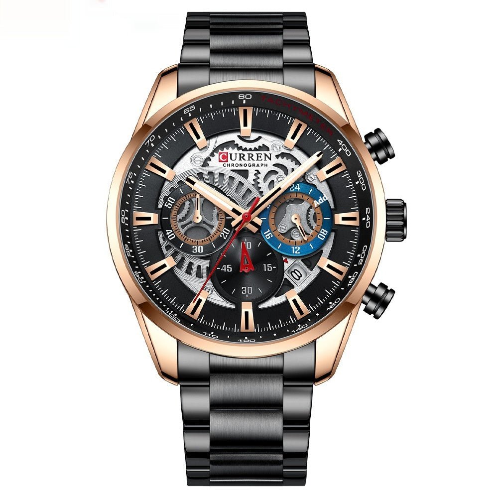 Men's Six - Hand Quartz Fashion Casual Watch - Oopsdadforgot.com