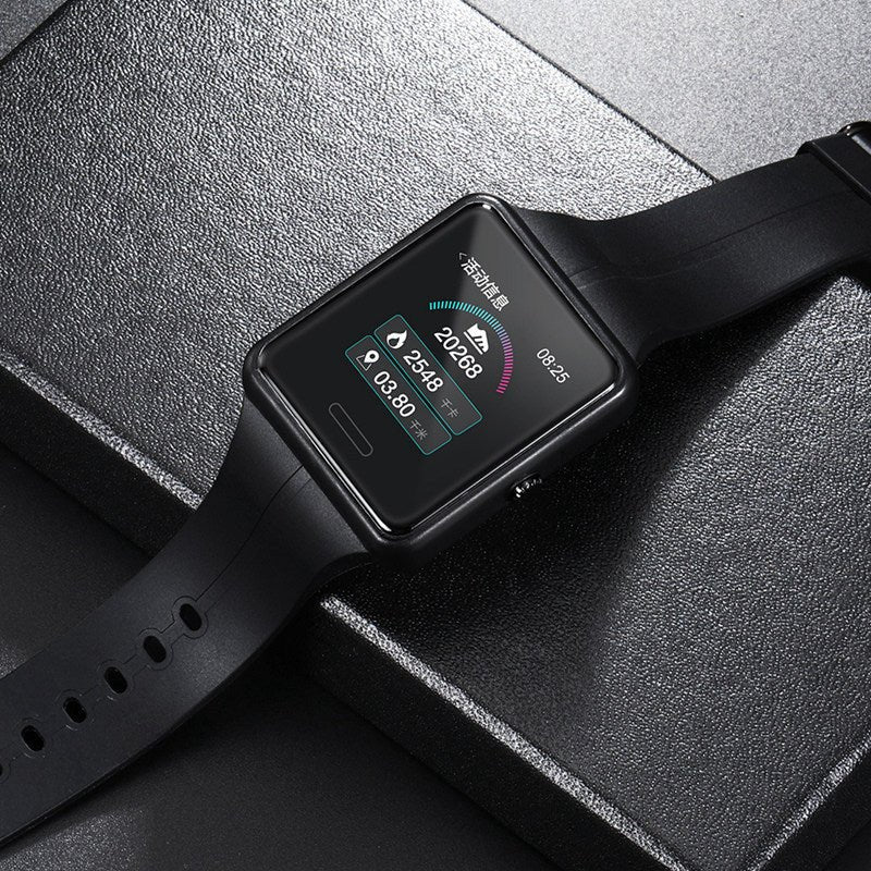 Men's W37 Square Color Screen Smart Sports Watch - Oopsdadforgot.com