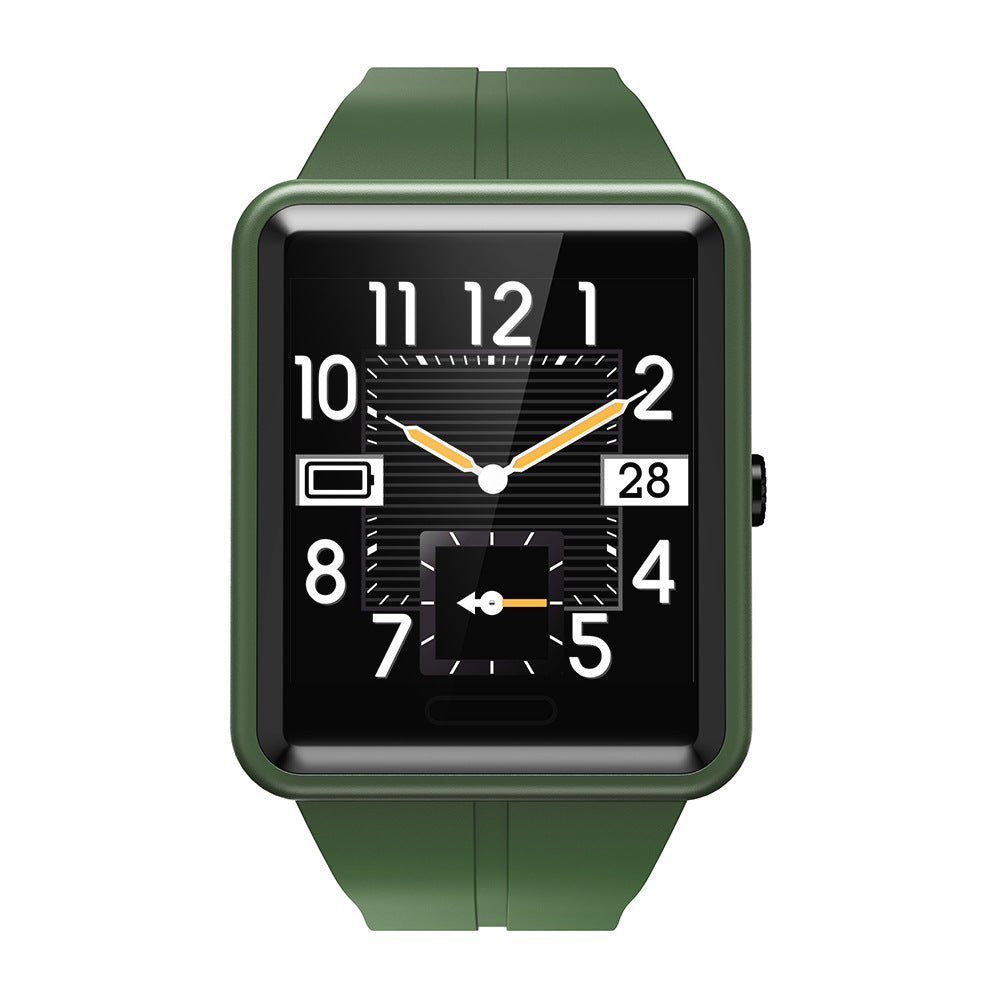 Men's W37 Square Color Screen Smart Sports Watch - Oopsdadforgot.com