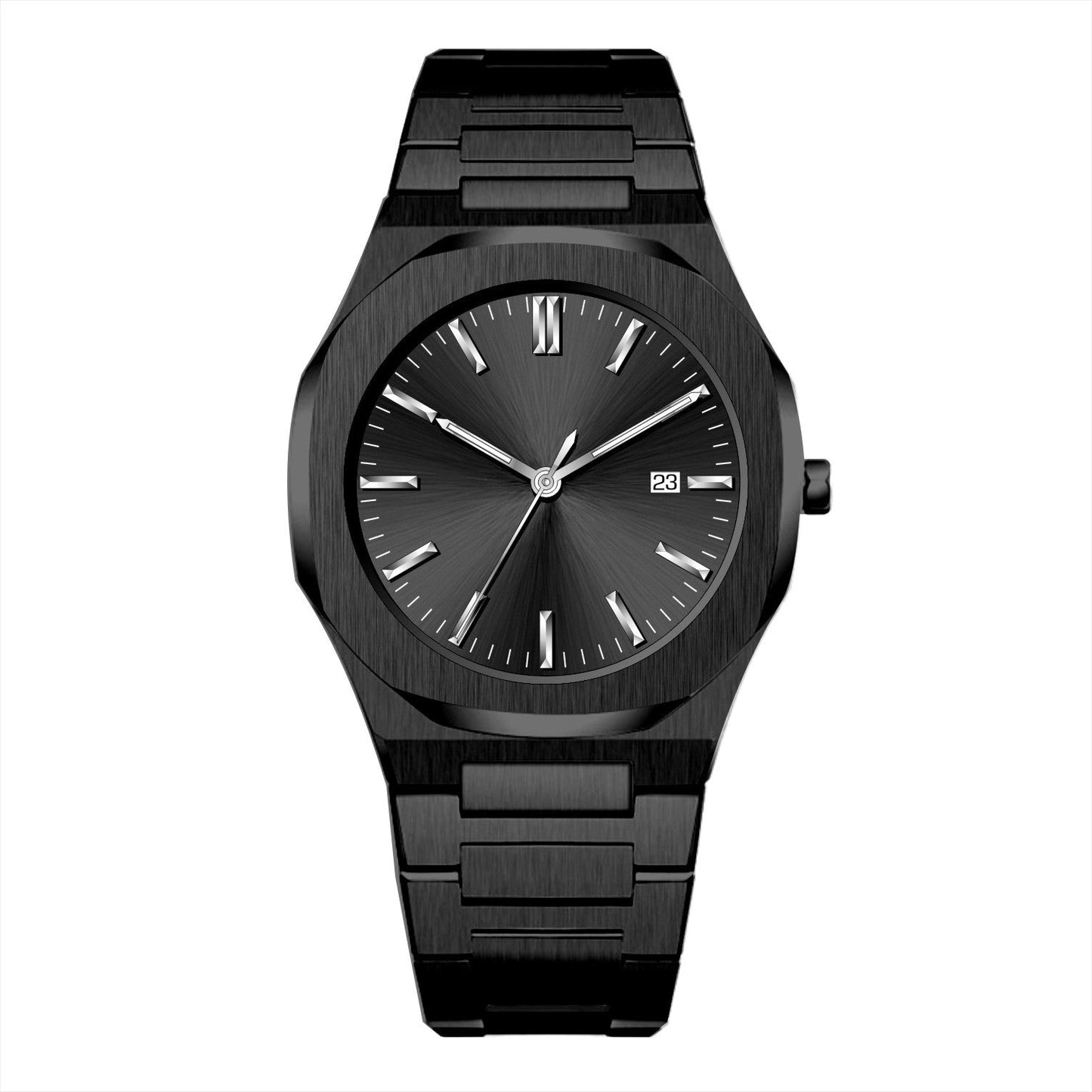 Mens Watch With Calendar Waterproof Quartz Wristwatch - Oopsdadforgot.com
