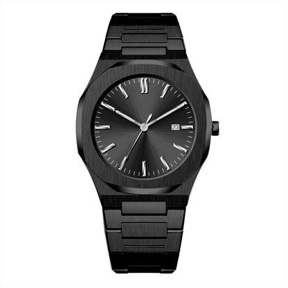 Mens Watch With Calendar Waterproof Quartz Wristwatch - Oopsdadforgot.com