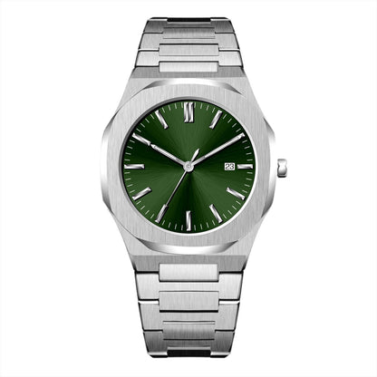 Mens Watch With Calendar Waterproof Quartz Wristwatch - Oopsdadforgot.com