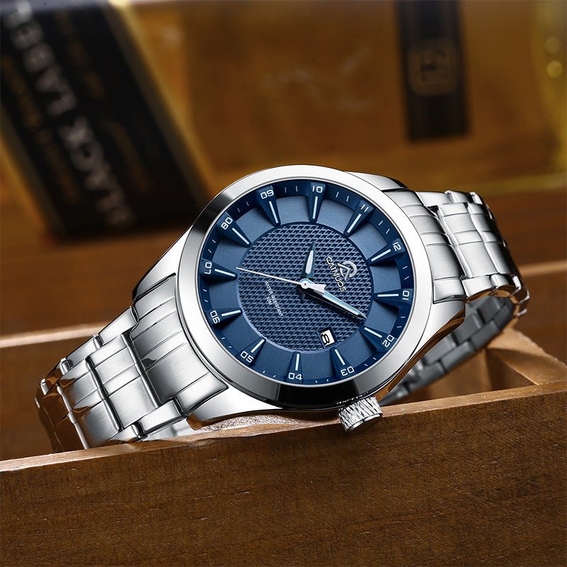 Men's Waterproof Business Calendar Quartz Watch - Oopsdadforgot.com