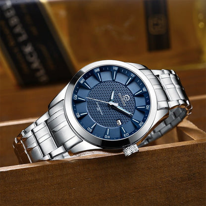 Men's Waterproof Business Calendar Quartz Watch - Oopsdadforgot.com