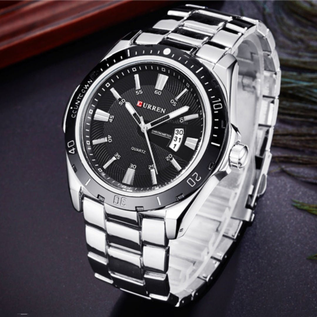 Mens Waterproof Calendar Fashion Quartz Mens Watch - Oopsdadforgot.com