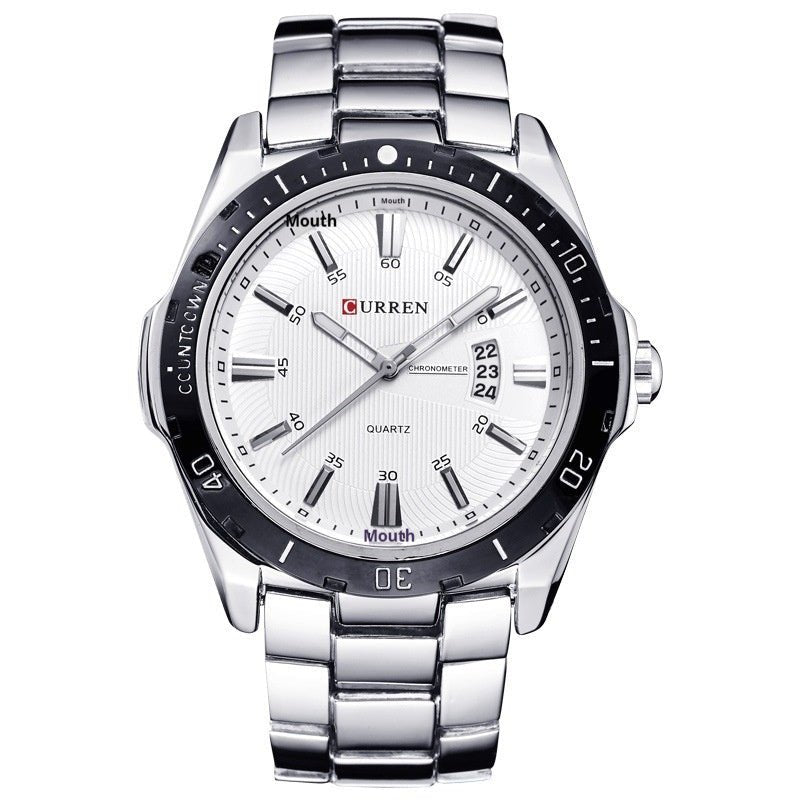 Mens Waterproof Calendar Fashion Quartz Mens Watch - Oopsdadforgot.com