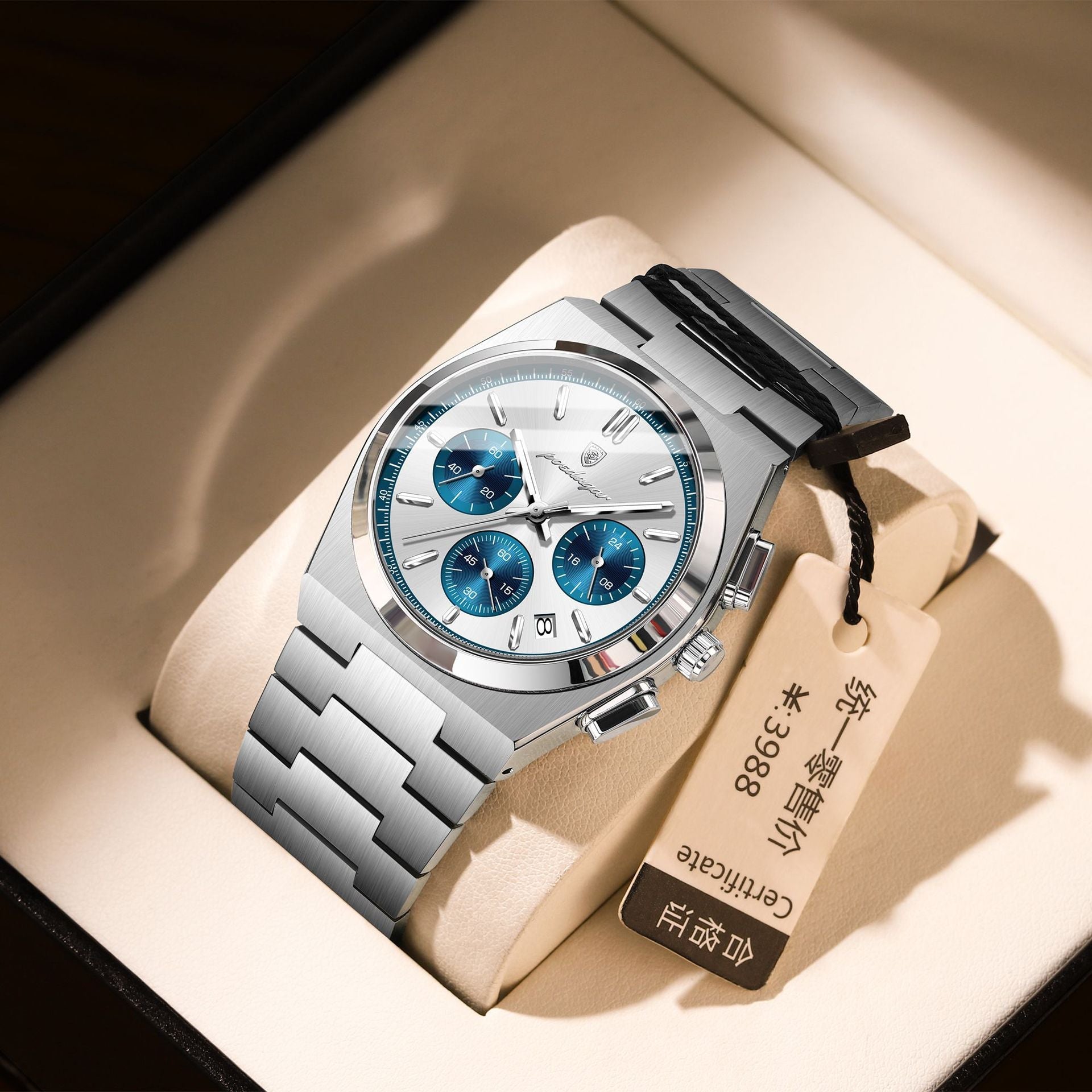 Mens Waterproof Multifunctional Luminous Ultra - thin Watch - Oopsdadforgot.com