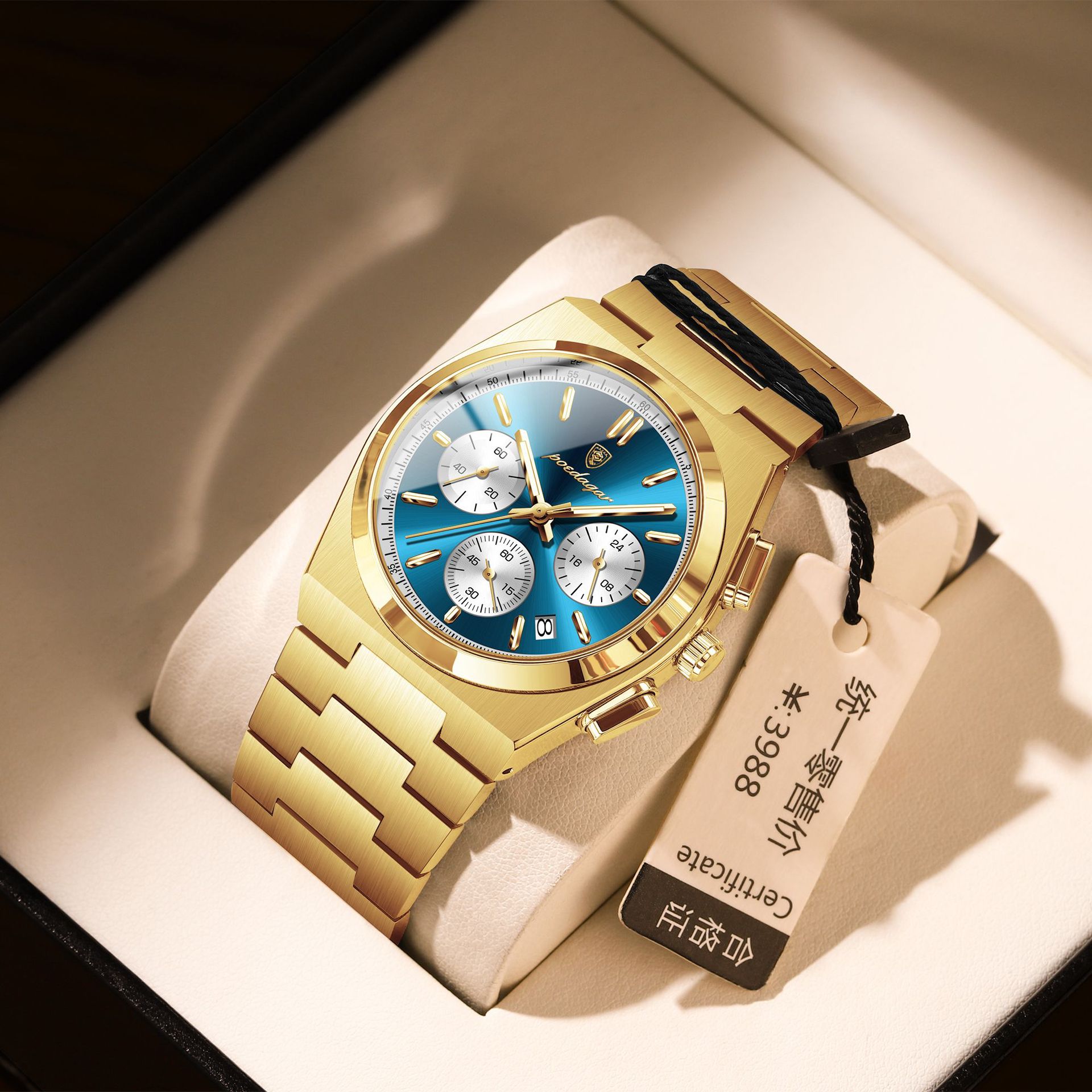 Mens Waterproof Multifunctional Luminous Ultra - thin Watch - Oopsdadforgot.com