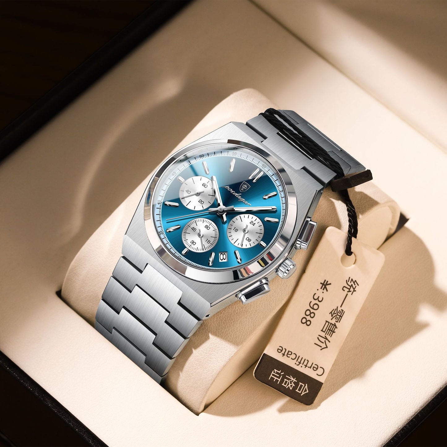 Mens Waterproof Multifunctional Luminous Ultra - thin Watch - Oopsdadforgot.com