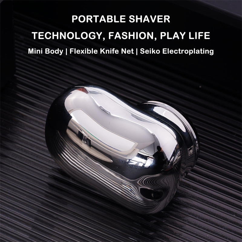 Mini Portable Face Cordless Shavers Rechargeable USB Electric Shaver Wet & Dry Painless Small Size Machine Shaving For Men - Oopsdadforgot.com