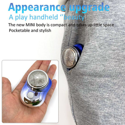 Mini Portable Face Cordless Shavers Rechargeable USB Electric Shaver Wet & Dry Painless Small Size Machine Shaving For Men - Oopsdadforgot.com