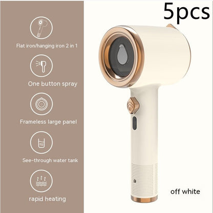 Mini Portable Handheld Garment Steamer Fabric Steam Iron For Clothes Travel Home Appliances Vertical US Plug Ironing Machine - Oopsdadforgot.com